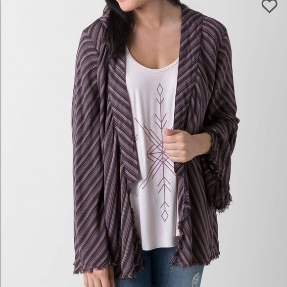 O’Neill Alma Cardigan Kimono Long Sleeve Large - Picture 1 of 7